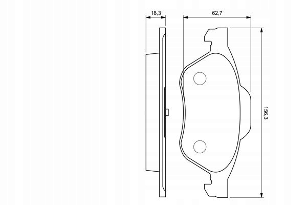 фото №8, Bosch 986 494 034 набор тормозных колодок тормозных, тормоза дисковые
