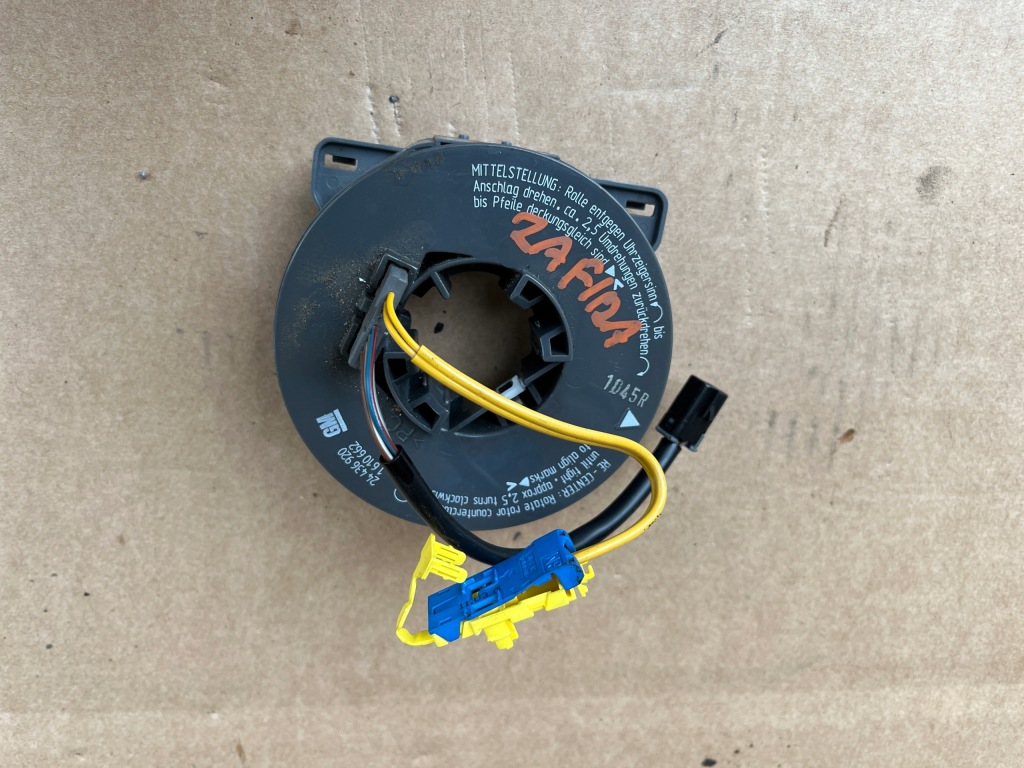 фото №1, Лента шлейф подушка безопасности opel zafira a 1999-2004 24436920