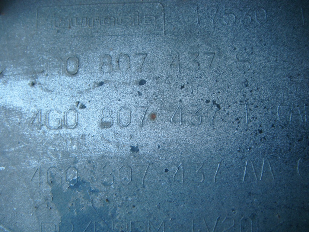 Audi a6 c7 4g0 lift бампер перед 4g0807437t с Разборки