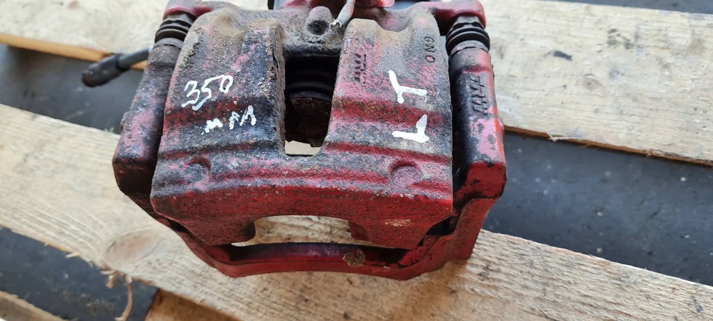 фото №10, Q7 4m ii суппорт тормозной левый задняя задний 350mm s4 b9 s5 8w 4m0405ca