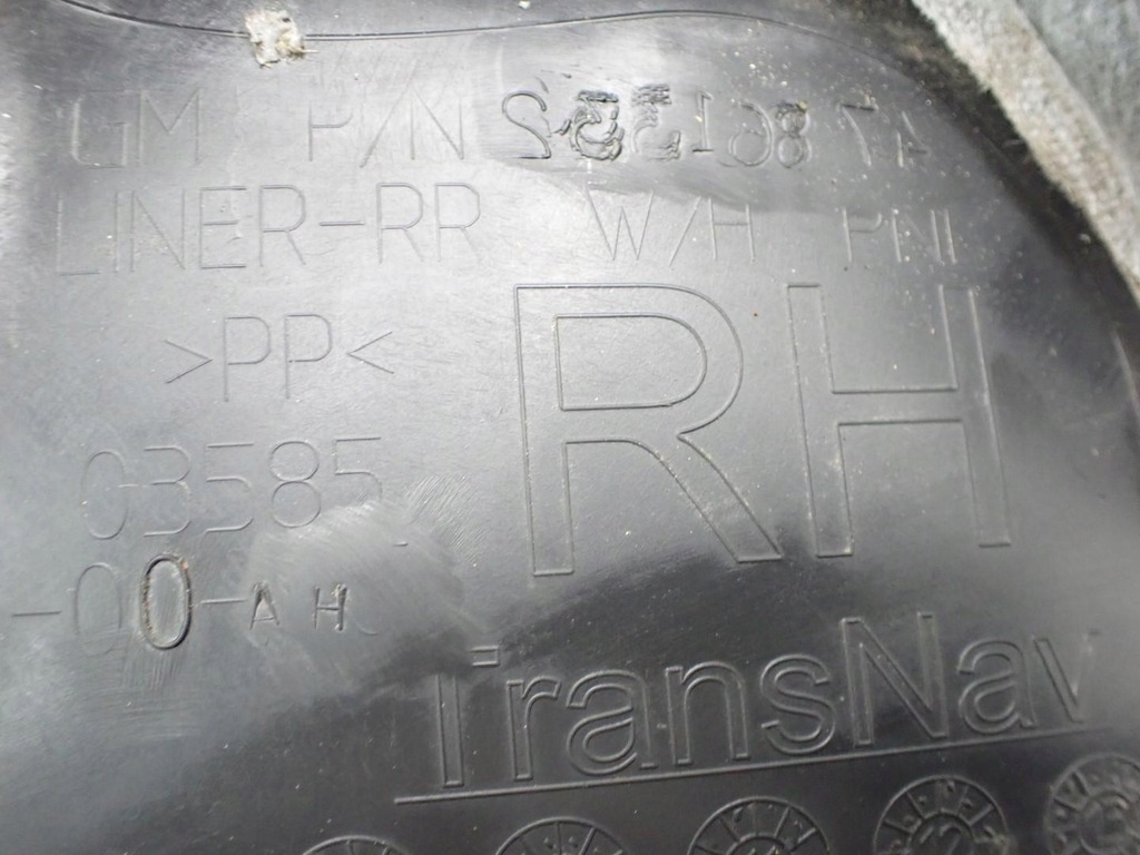 фото №3, Підкрилок правий задня задні оригінал opel ampera 14r