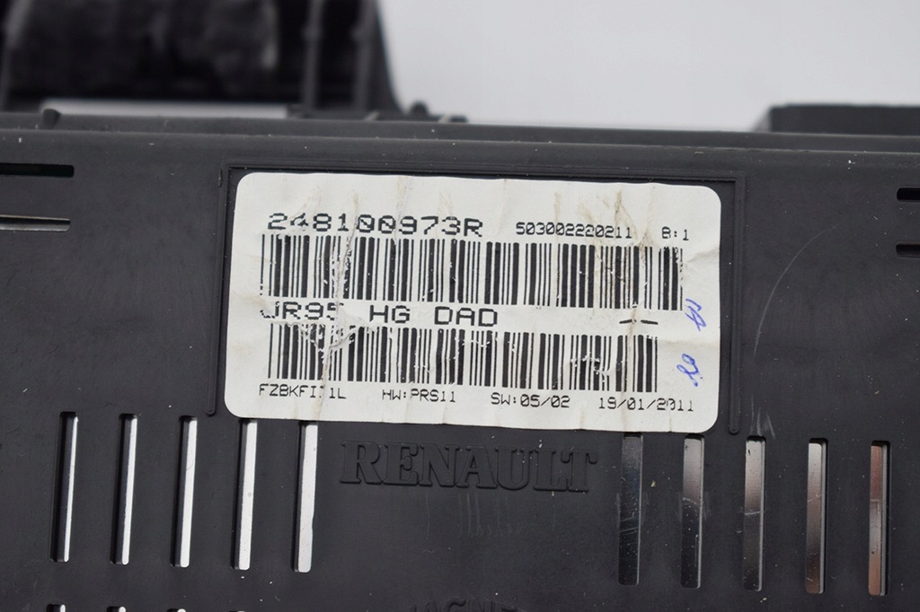 фото №4, Рамка дисплей renault scenic iii 248100973r