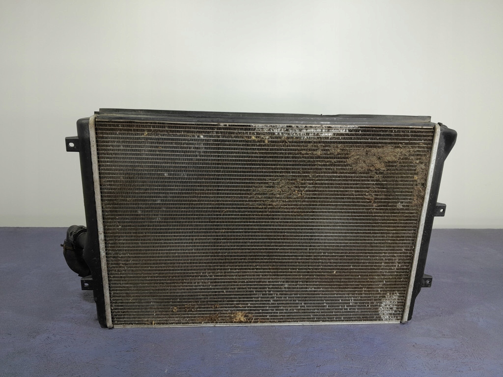 Skoda octavia 2 2.0 tdi радиатор воды вентиляторы 1k0121207a 1k0121251bk в Украине