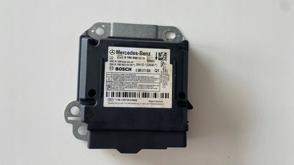 фото №1, Модуль датчик air bag mercedes gl w166 gls w166 1669001211
