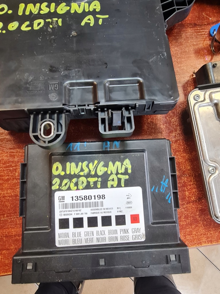 фото №13, Набір імобілайзер стартовий бортовий комп'ютер opel insignia 2.0cdt