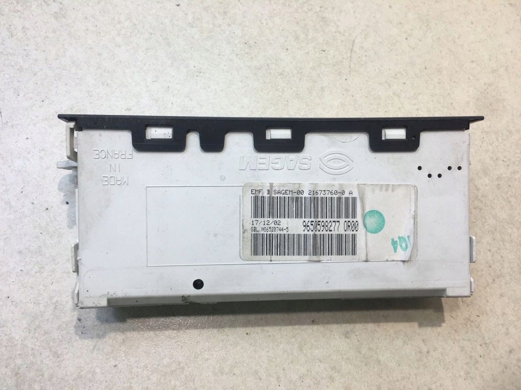 фото №7, Дисплей citroen c5 i 9650598277