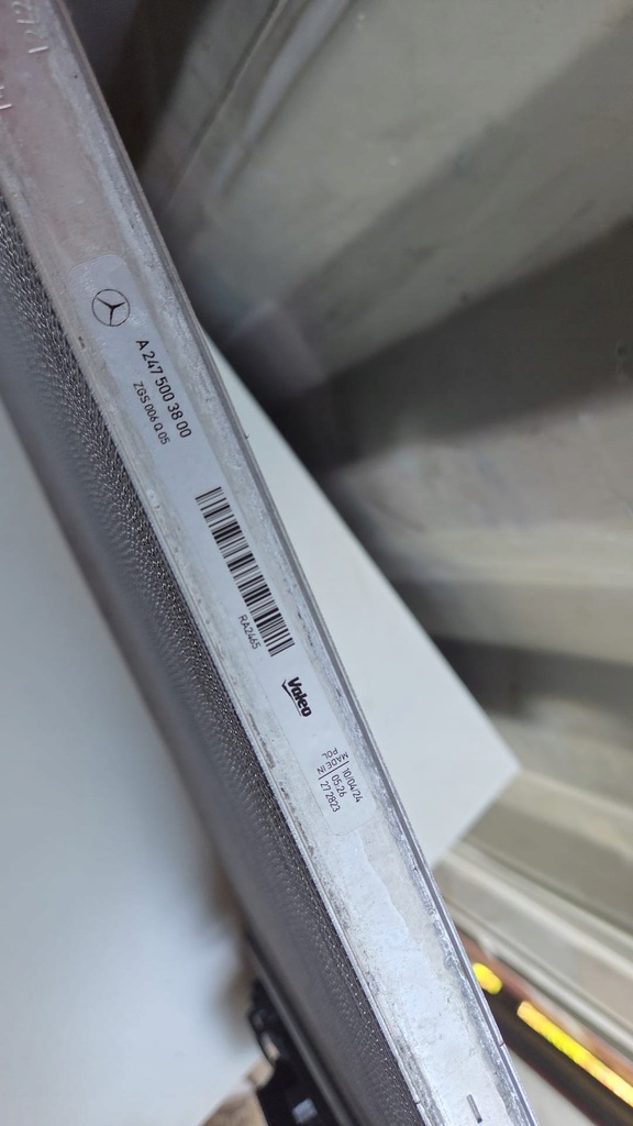 фото №13, Mercedes a-klasa w177 b-klasa w247 gla h247 glb x247 35 amg радиатор wody