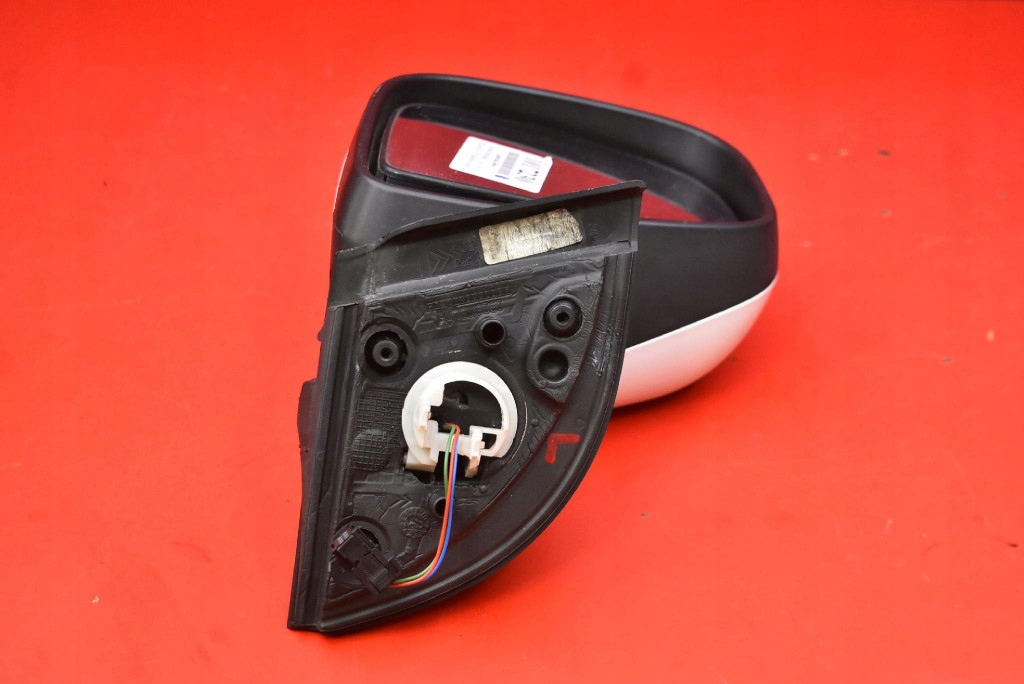 фото №6, Дзеркало ліва білий eu 232673075 citroen berlingo 2 ii lift 12-15 3 pin