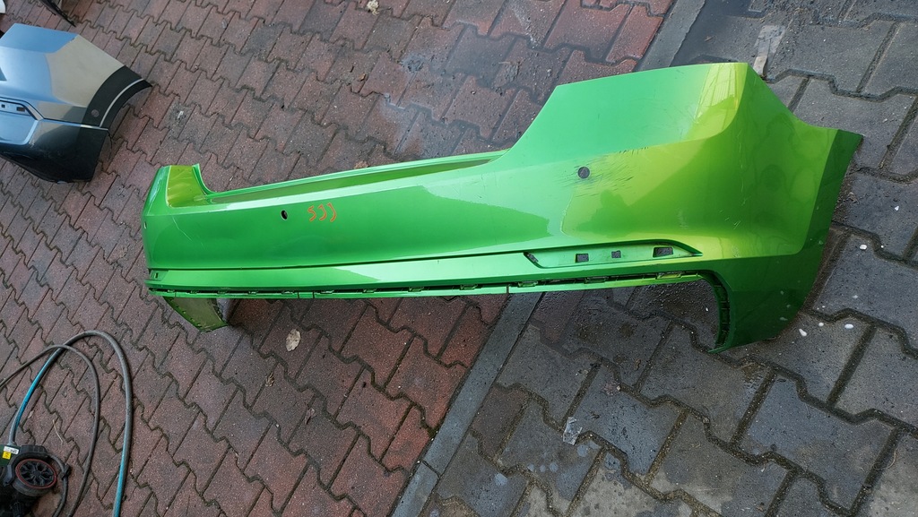 фото №1, Бампер задняя задний skoda rapid spaceback kombi 5jj combi 3xpdc 3 x 3x pdc