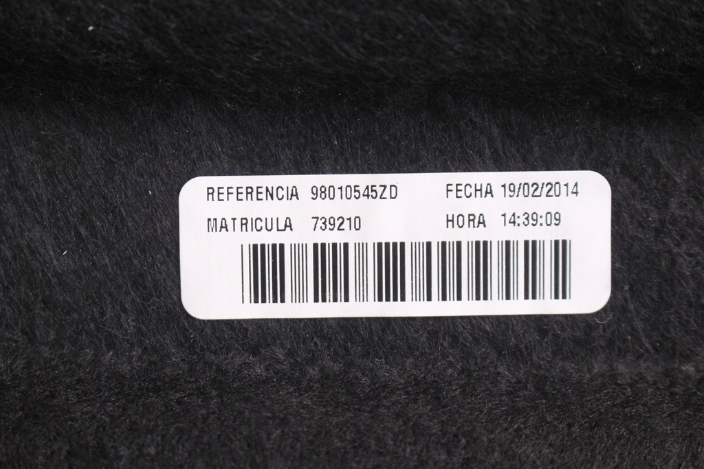 фото №9, Citroen c4 picasso ii обшивка пол коврик багажника