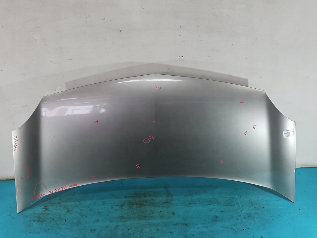 фото №2, Капот передня renault kangoo ii iii 08- бежевий tec66