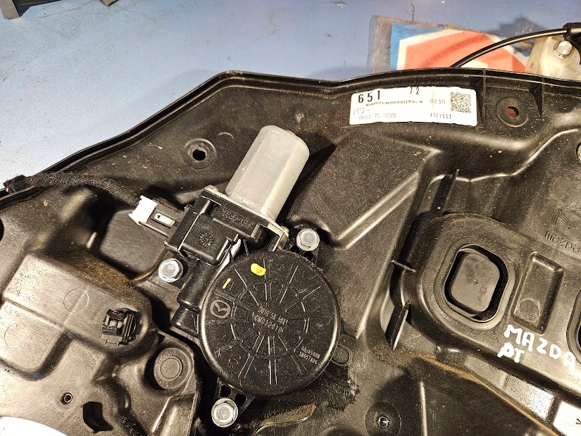 фото №5, Pt підйомник механізм скло mazda 2 ii 651 d6517297xb d01g5858x