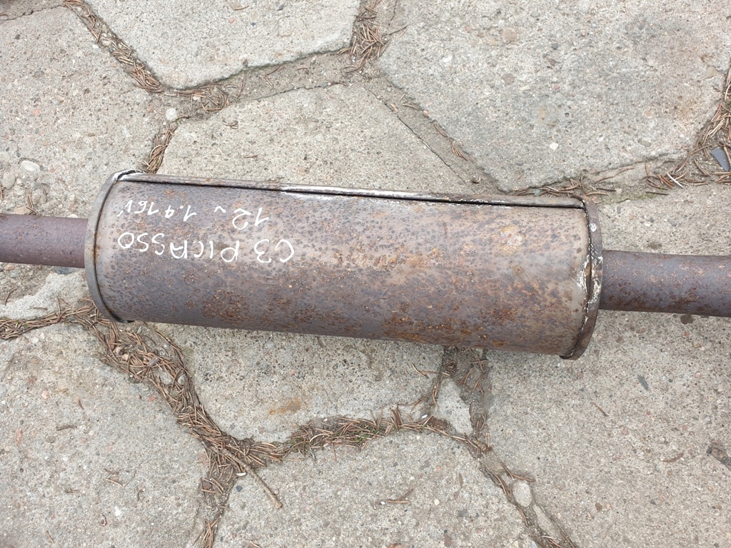 фото №6, C3 picasso 12r 1.4 vti гаситель выхлоп