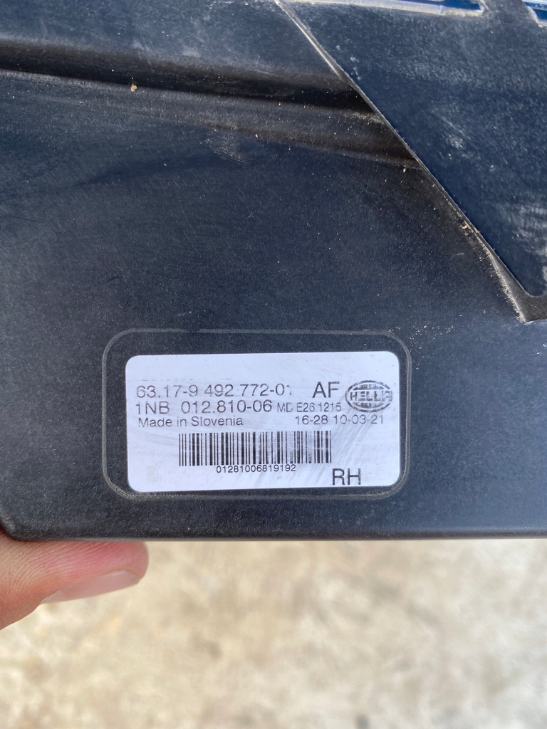 фото №10, Правый led drl bmw x3 go3 x4 g02