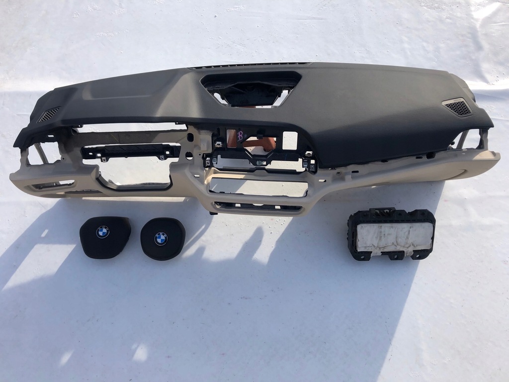 фото №7, Bmw 3 g20 g21 krem приборная панель приборная панель консоль подушки безопасности