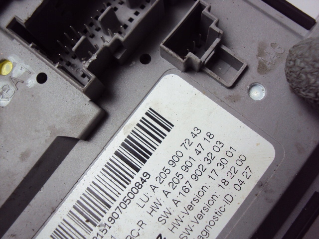 фото №4, Модуль комфорта mercedes glc x253 2015-