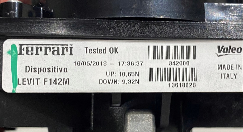 фото №6, Ferrari 488 gtb spid пелюстки перемикання перемикання передач 342606