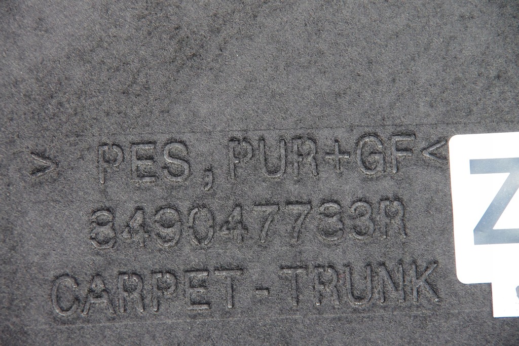 фото №3, Пол багажника renault koleos ii 849047783r