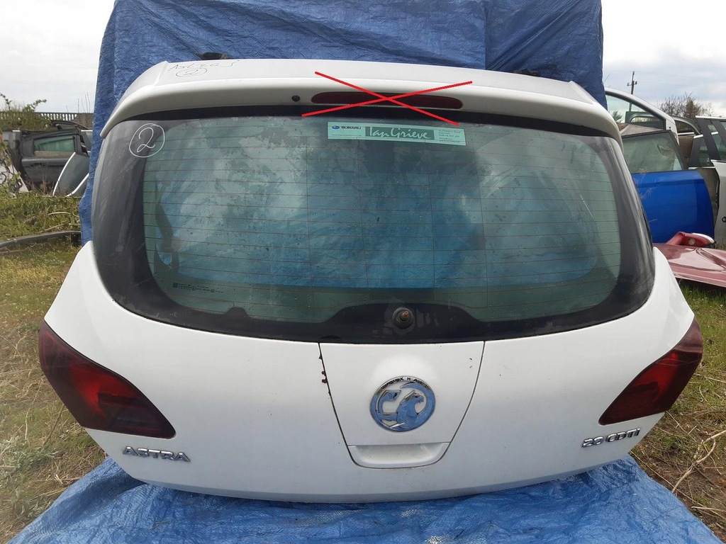 фото №16, Крышка багажника задняя opel astra j