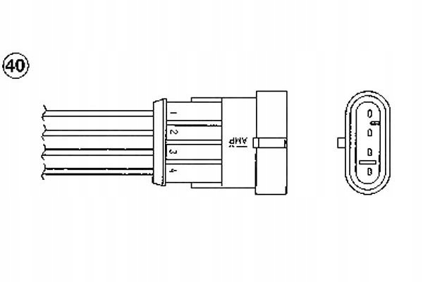 Купити Ngk датчик лямбда-зонд fiat multipla 1.6 16v 02-
