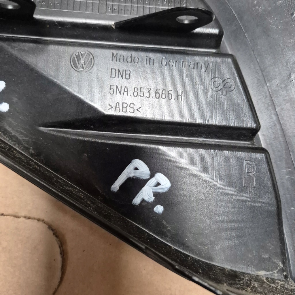 фото №8, Решётка бампера правая volkswagen vw tiguan 2 ii 5na853666h lift lifting