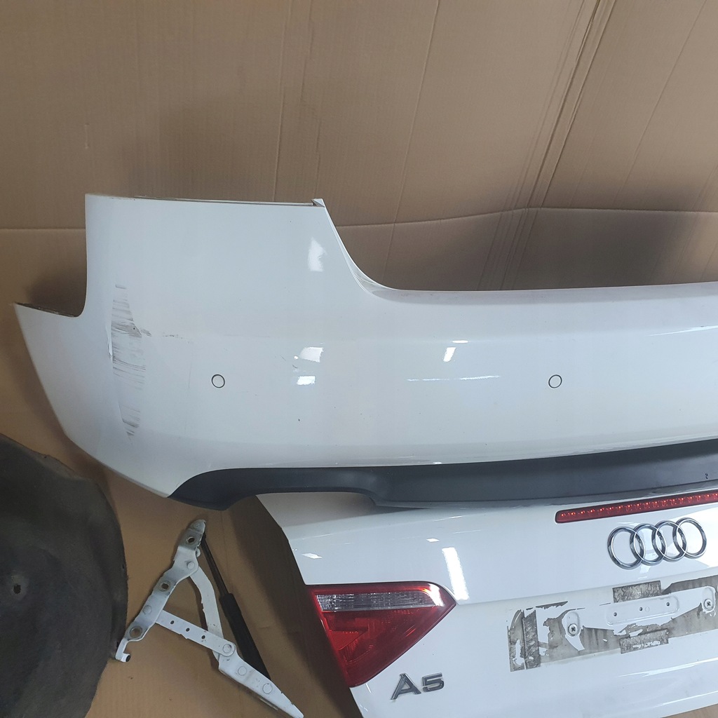 фото №6, Audi a5 8t кришка багажника задня бампер pdc крила петлі