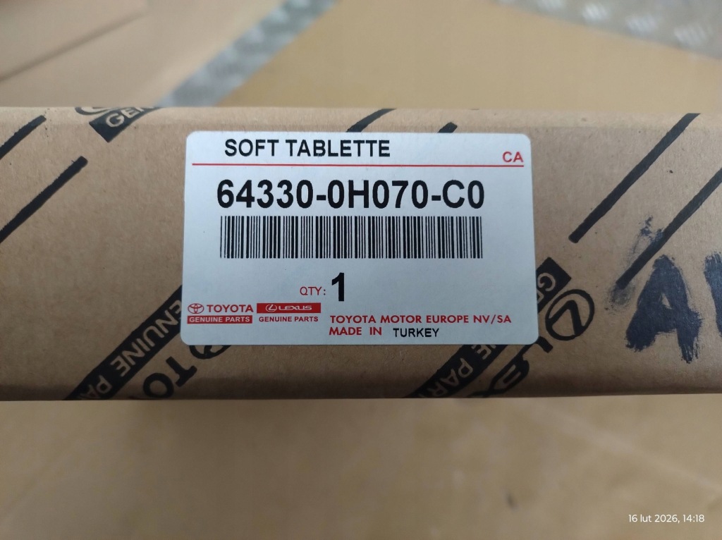 Купить Toyota aygo x 2022-2026 сетка полка багажника задний  задняя nowa