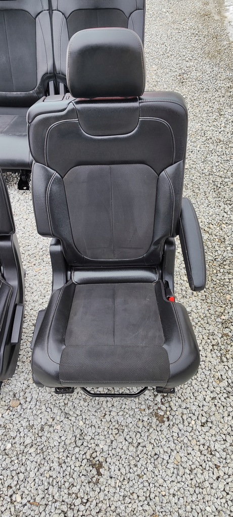 фото №7, Jeep grand cherokee wl l 2021 22 23 24 сидіння сидіння сидіння лавка задня