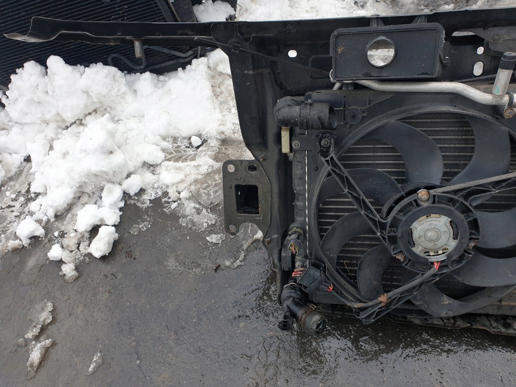 фото №6, Pas передний усилитель передний комплект радиатор skoda fabia ii 1.2 бензин