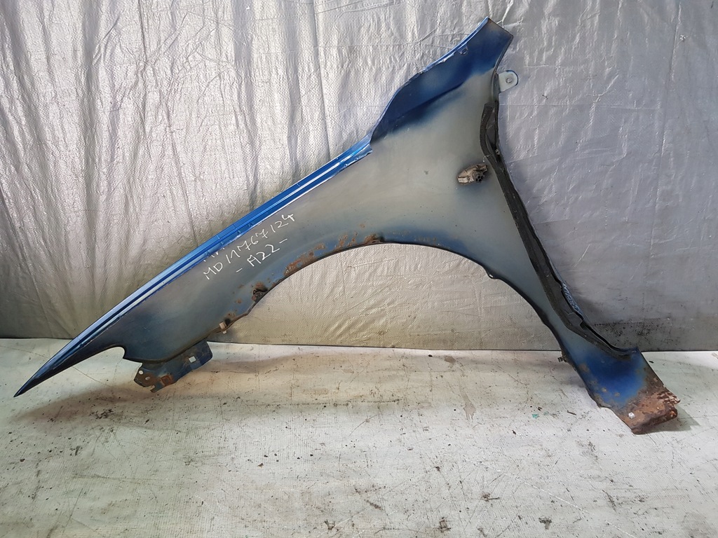 фото №9, Крила mazda 6 gg правий перед granatowy 02-05r.