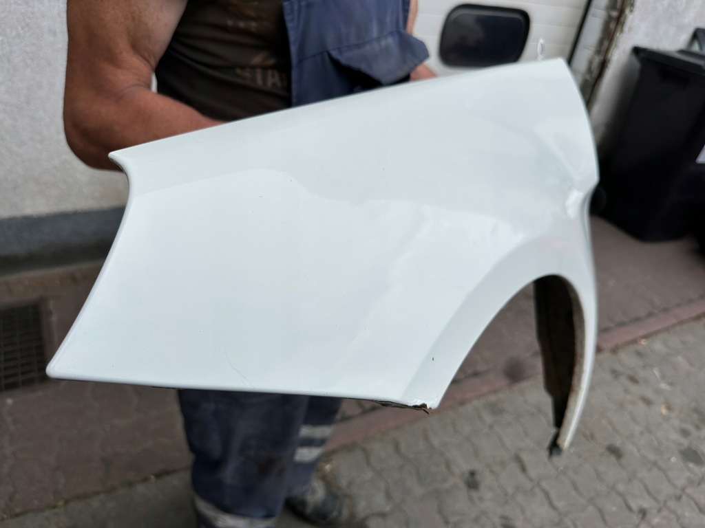 фото №9, Mercedes b klasa w245 крила перед передній лівий білий лак 650