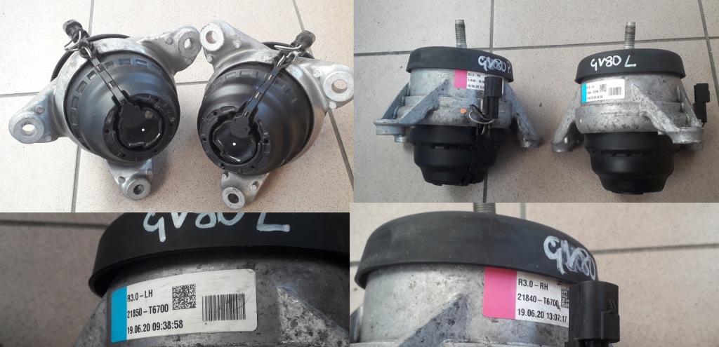 фото №1, Hyundai genesis gv80 2020- подушка двигуна кронштейн