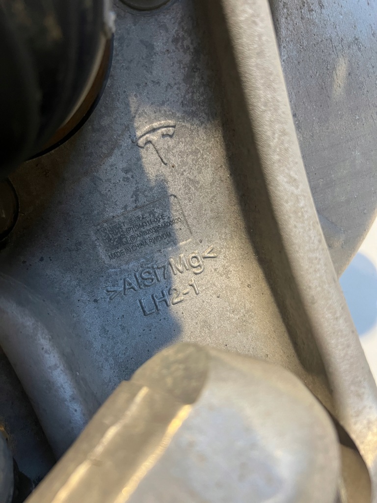 фото №7, Поворотний кулак ліва передня комплектна tesla model 3 lift 1044311-00-e комплектна