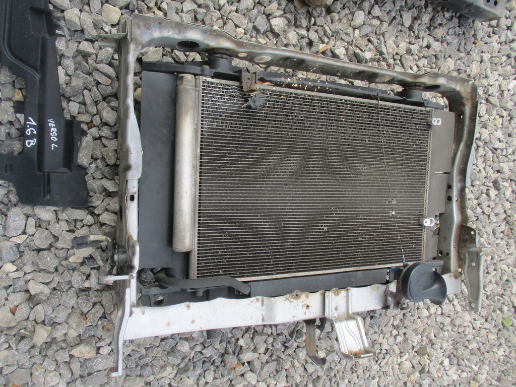 фото №5, Pas передний радиатор балка вентилятор toyota verso 9-12 1.6 vvti бензин