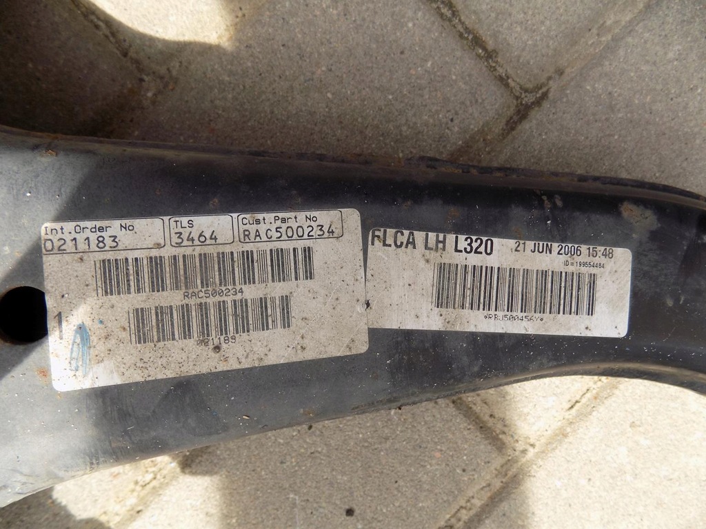 фото №2, Ліва поворотний кулак амортизатор важіль лівий range sport discovery iii