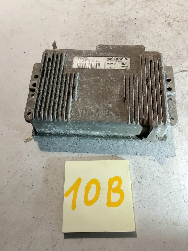 фото №1, Renault megane 7700105155 блок управления двигателя