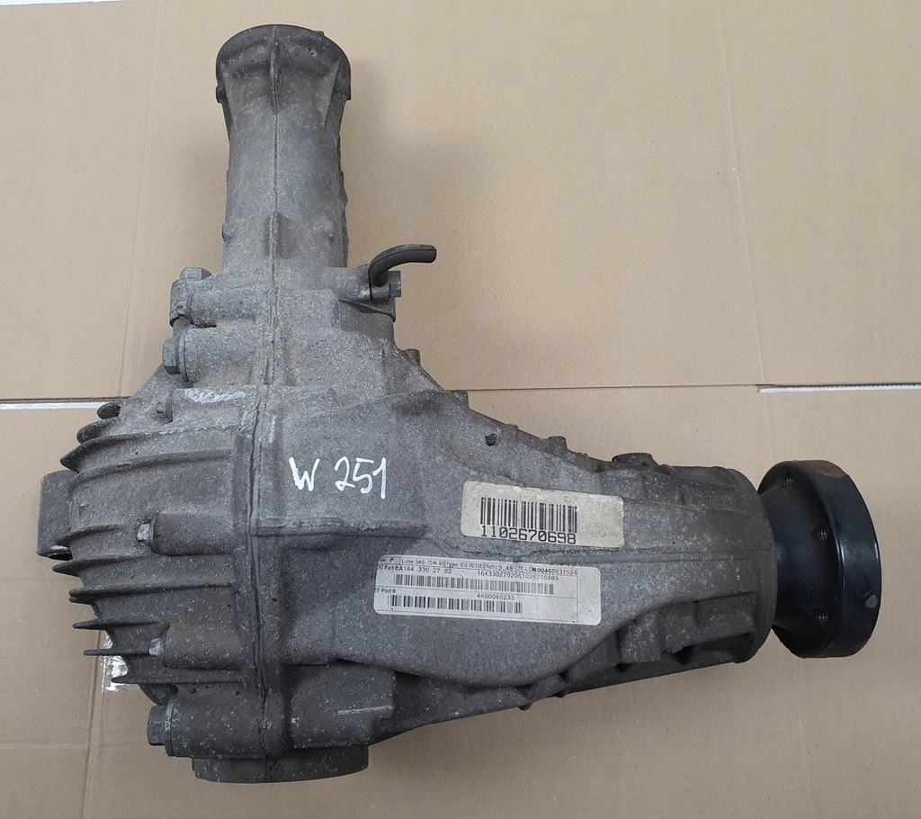 фото №1, Мост дифференциал перед 3.45 4matic mercedes r lift w251