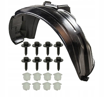 фото №1, Подкрылок подкрылок fiat stilo 2001- перед левая клипсы