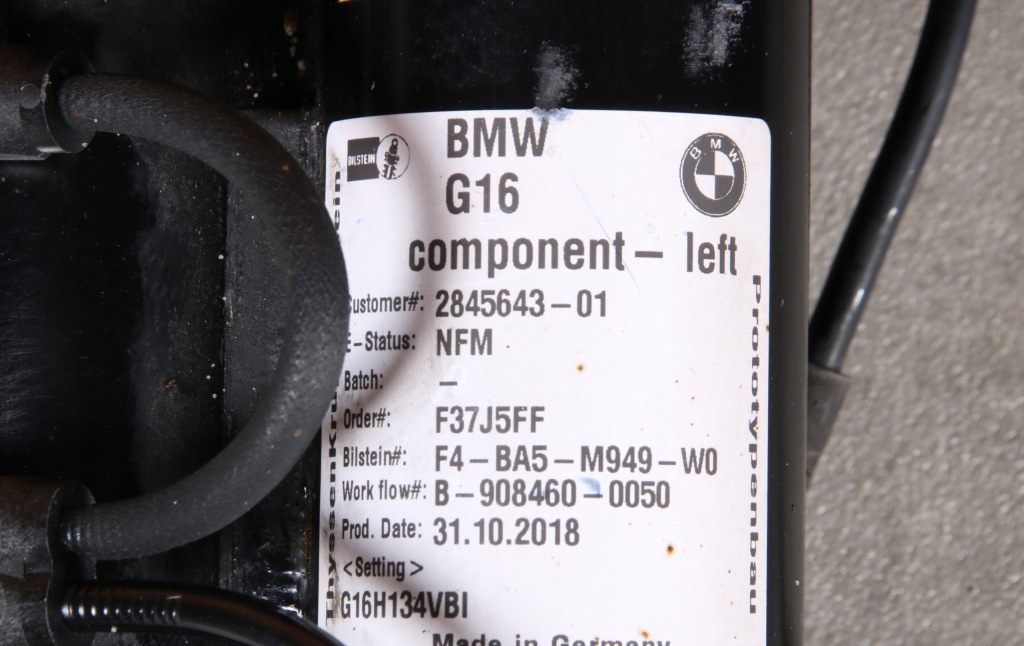 фото №7, Bmw 8 g16 gran coupe амортизатор лівий задня задній vdc 6878127 2845643