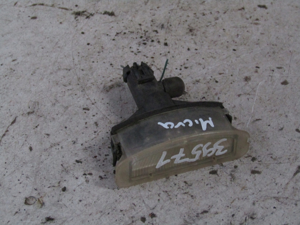 фото №1, Nissan micra освітлення номерного знака