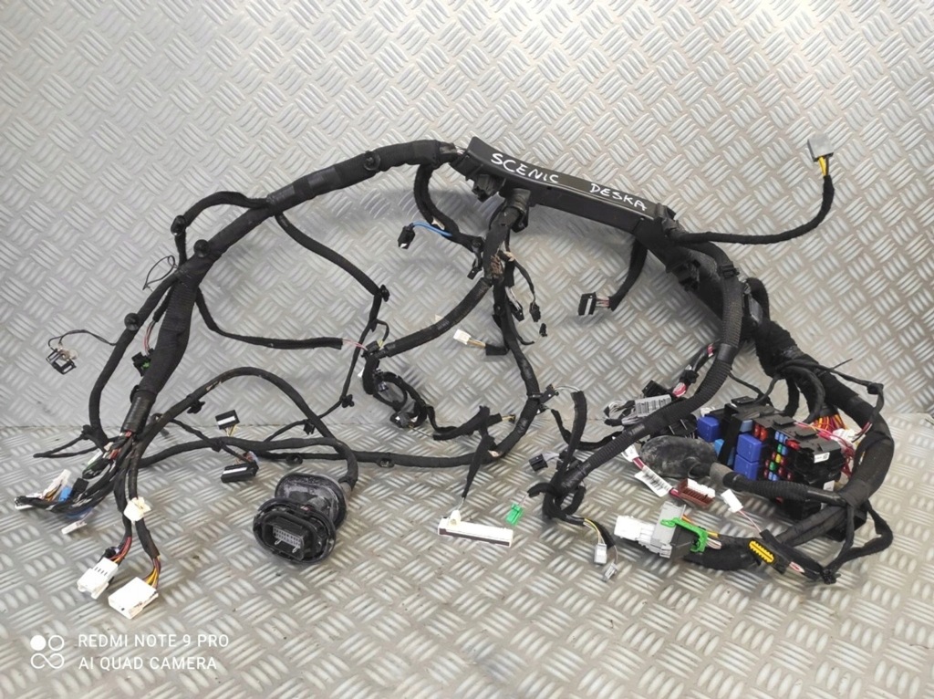 фото №1, Электропроводка жгут панели приборной панели renault grand scenic iv 4 243800453r