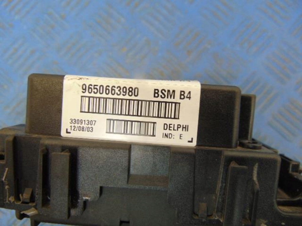 фото №8, Peugeot 307 1.6 16v модуль bsm 9650663980