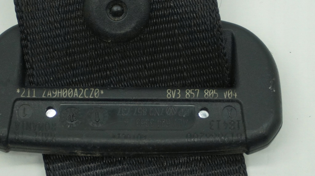 фото №7, Audi a3 8v 5d pas безопасности правый / левый задняя