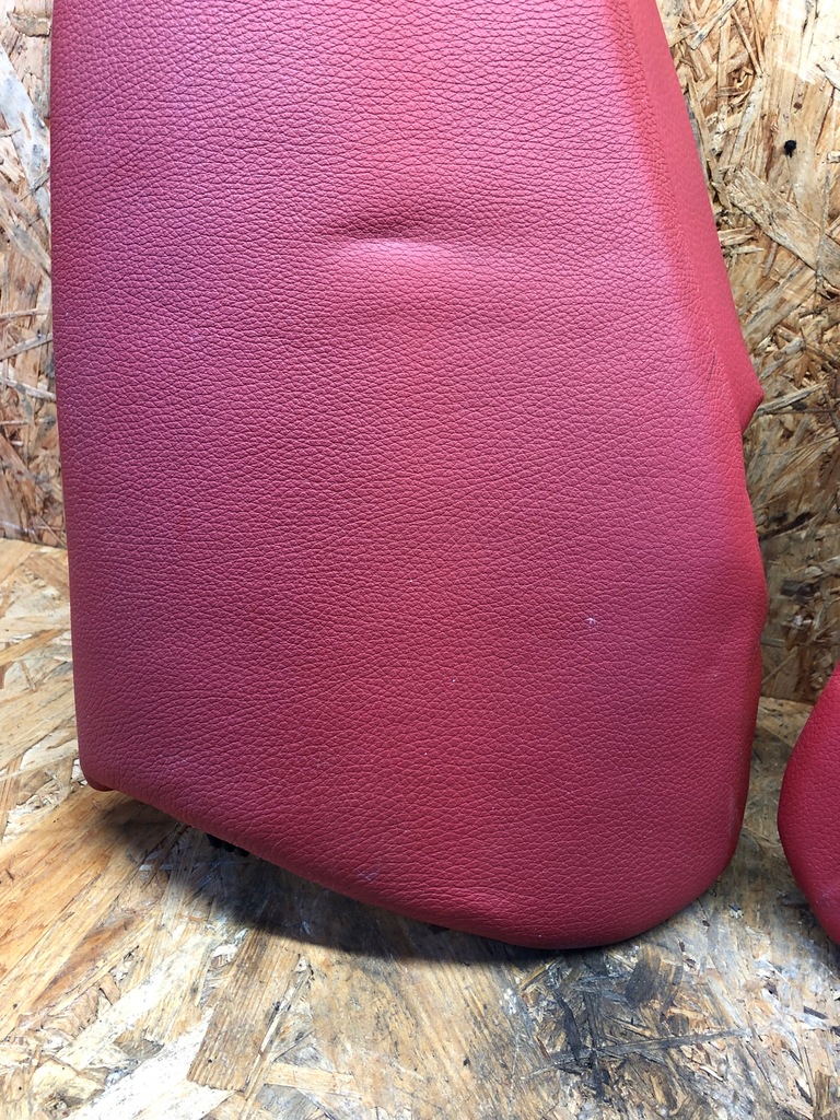 фото №5, Bmw e92 обшивка сиденье задняя спинка korallrot