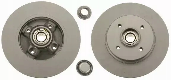 фото №12, Trw тормозные диски+ тормозные колодки задняя peugeot partner ii 308 sw