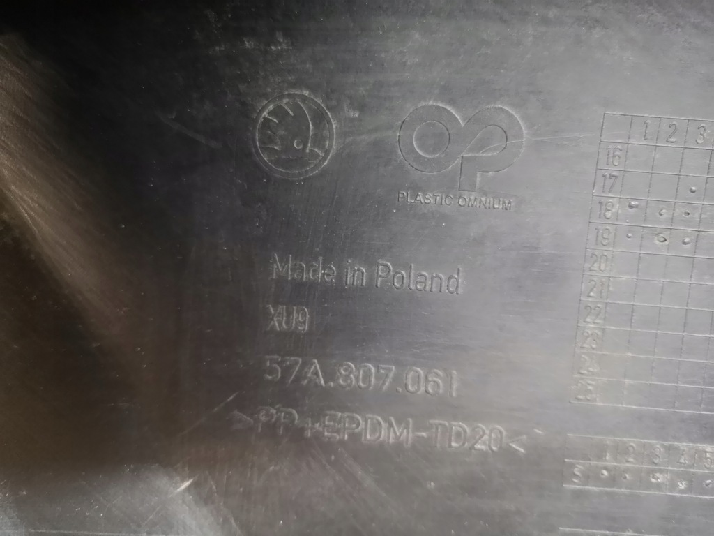 фото №10, Skoda karoq 57a - спойлер бампера перед polecam