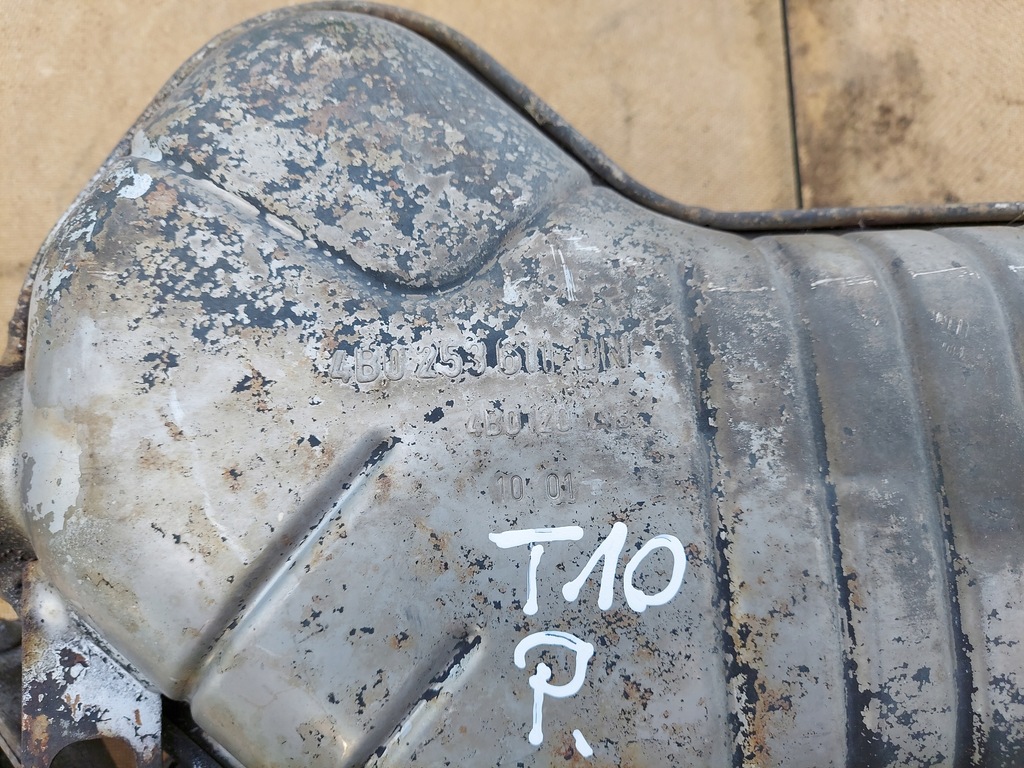 фото №10, Audi a6 c5 allroad гаситель конечный правый выхлоп quattro 4b0253611dn