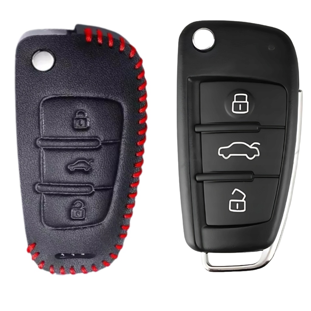 фото №7, Корпус ключа pilot ключ чохол шкіряний audi a2