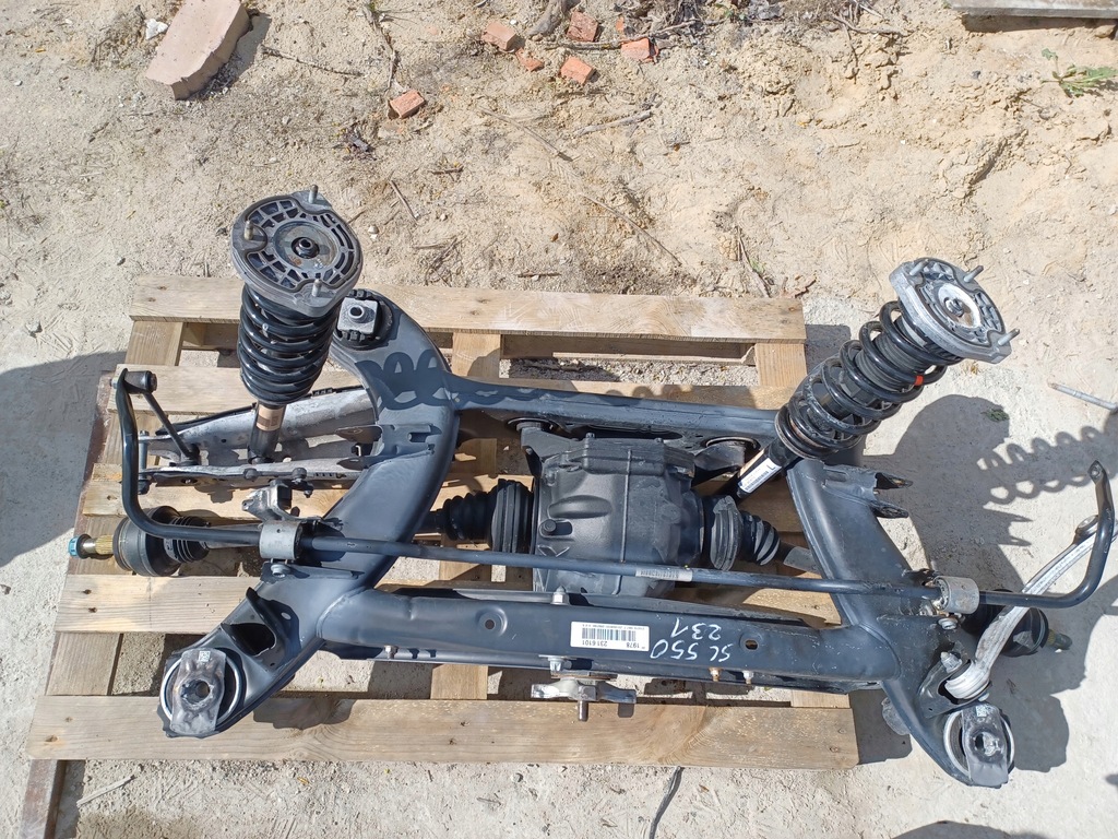 фото №1, Mercedes sl w231 lift поворотний кулак важелі правий задня