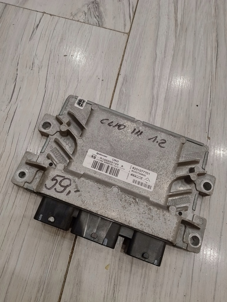 фото №1, Бортовий комп'ютер блок керування renault clio iii 1.2 8201077701 8200700600